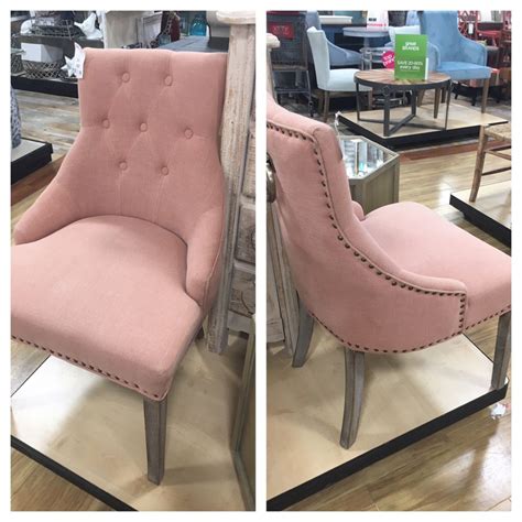 By june 17, 2018 chair no comments. Homegoods Nicole Miller peach/ pink accent chair | Pink ...