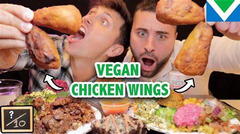 They are really nice and firm and get crispy on the outside, but they are still tender and moist. TRYING VEGAN CHICKEN WINGS + VEGAN MUKBANG @ Copper Branch ...