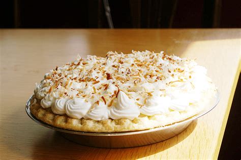 Giving wifey the bizness creamy cream pie. Coconut Cream Pie | City Wife, Country Life