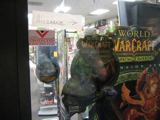 For example, the burbank store which opened in 1995 carries a theme of 1950s and 1970s science fiction movies, and features huge statues of popular characters such as the robot gort from the day the earth stood still and darth vader from the star wars movie series. World of Warcraft: Burning Crusade Midnight Launch ...