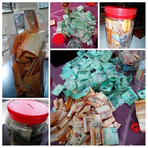 Kalau takde duit, camne nak buat majlis kawin, betul tak? Hasil Kumpul Duit Mengikut Hari Dan Warna Sebanyak RM5580 ...