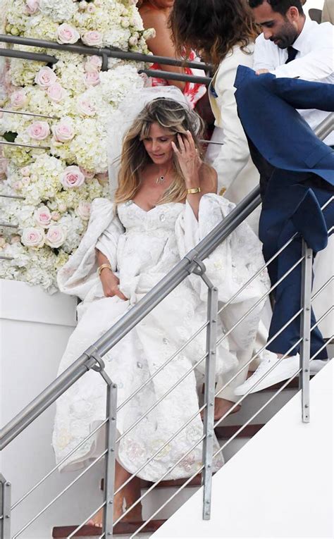 Mit 24 jahren heiratete heidi klum ric pipino. Heidi Klum Is a Beautiful Bride at Her and Tom Kaulitz's ...