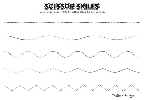 Cutting figures or holding the. Scissor Skills Activities for Kids - 2 Printables ...