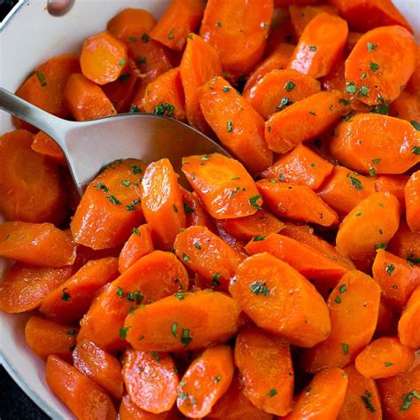 They were very tasty and most people did not believe they were edible. Candied Carrots | Glazed carrots, Candied carrots, Carrots ...