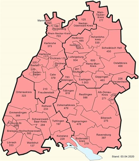 Die fallzahlen für sonntag, 8. 17.180 Corona-Infektionen in Baden-Württemberg - 321 Tote ...