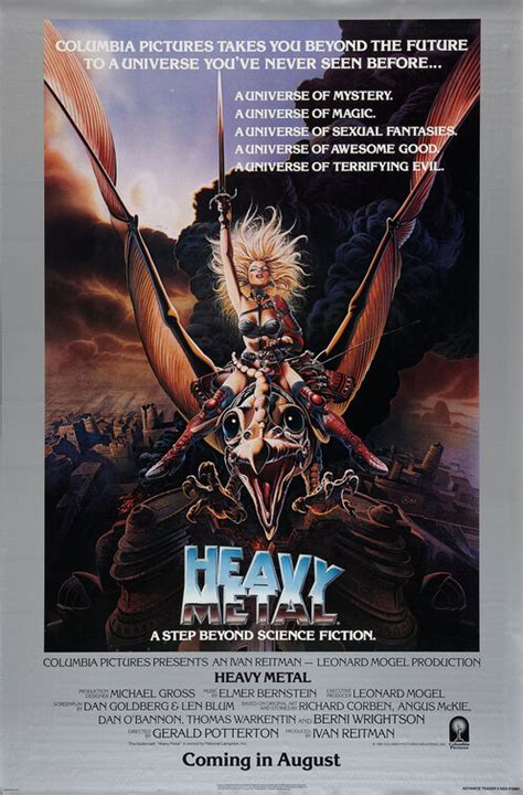 Us style b (designed by richard corben). Heavy Metal Movie Poster (#1 of 3) - IMP Awards