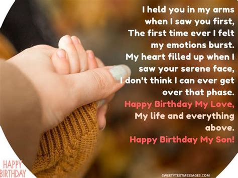 First birthday wishes for one year old girl. Happy Birthday Son Quotes, Wishes for Son on His Bday | Happy birthday son, Birthday wishes for ...