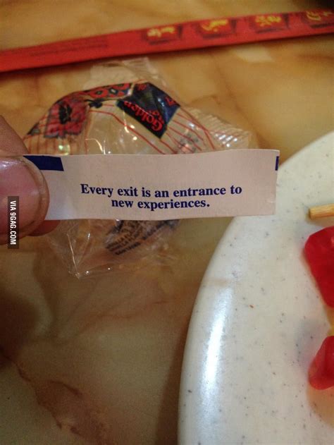 At 6 p.m., i might feel agitated. I don't know how I feel about my fortune cookie. - 9GAG