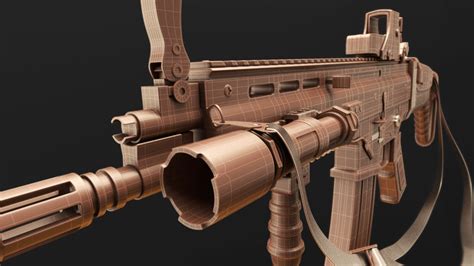 Free Online Blender Tutorial: Modeling a Rifle | Pluralsight