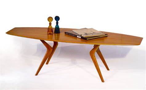 ： does not apply： room: Buy a Hand Made Modern Coffee Table, Boomerang Leg Design ...