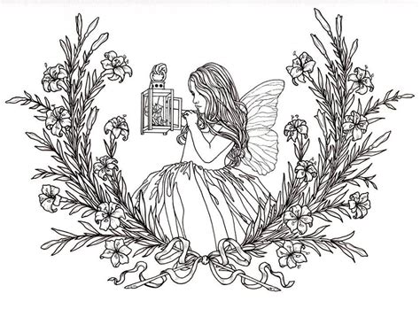 #41,124 in children's coloring books. Pin by Naomi Proud on coloring pages (With images) | Fairy ...