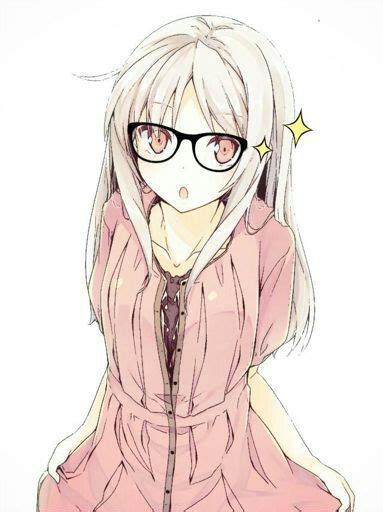 Maybe you would like to learn more about one of these? Anime girl with eye glasses | Anime Amino