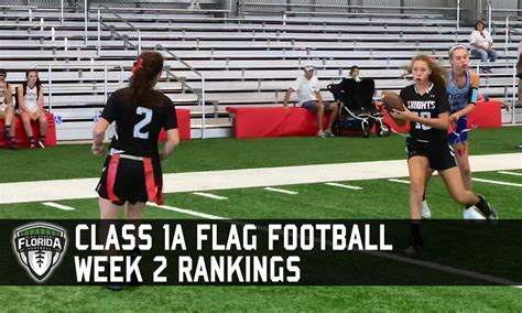 This flag football tournament is for such an amazing cause. FLAG FOOTBALL RANKINGS: Class 1A Top 25 rankings heading ...