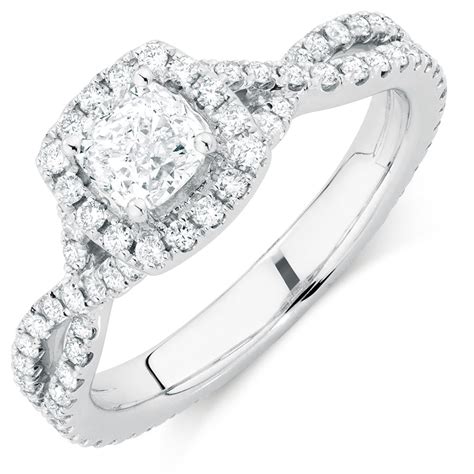 Brows jared's selection of the most popular diamond shape on the market. Sir Michael Hill Designer GrandAdagio Engagement Ring with 1 1/2 Carat TW of Diamonds in 14kt ...