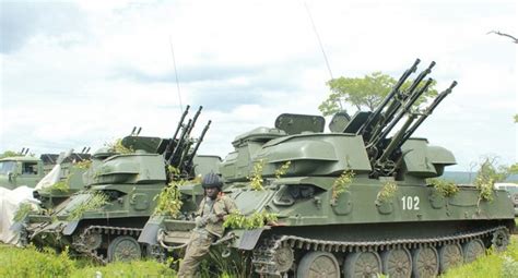 The army (exército), the navy (marinha de guerra) and the national air force (força aérea nacional). Forças Armadas de Angola (FAA) | Angolan Armed Forces ...