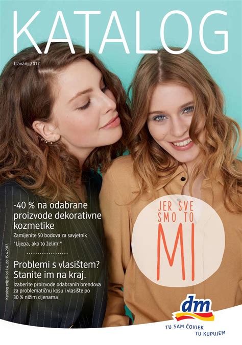 Kataloška akcija dm.kataloška akcija dm, dm katalog, katalog kozmetike. DM katalog od 01.-14.04.2017. by Catalog.hr - Issuu