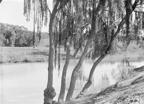 Canberra lies astride the molonglo river, which is a tributary of the murrumbidgee river. View of Canberra Golf Links, Molonglo River in front ...