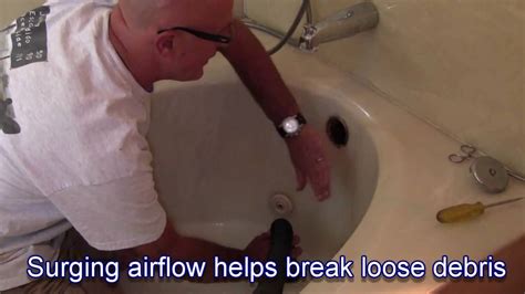 Infamously, bathtubs are magnets for soap scum, mildew, and grime, not to mention stubborn stains caused by hard water or rust. How to Clear a Bathtub Drain with a Shop Vac - YouTube