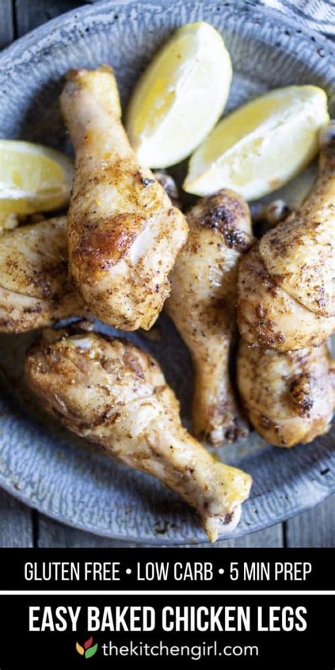 Dip chicken piece sin m ilk and roll in dry ingredients. Cook Chicken In Oven 350 - Easy Baked Chicken Leg Drumsticks Chicken Leg Recipe The Kitchen Girl ...