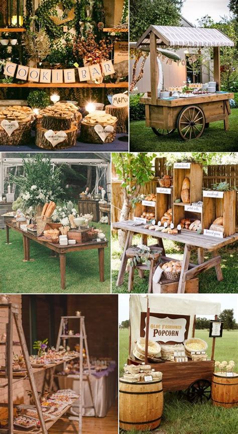 This post is awesomely powered by kreg!special thanks to kreg and build today i'm building a buffet table for my dining room. 31 Admirable Wedding Food And Drink Bar Ideas | Rustic ...