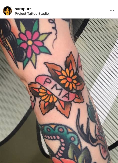 Jacksepticeye pma tattoo with vines and flowers that signify growth. Pin on PMA tattoo