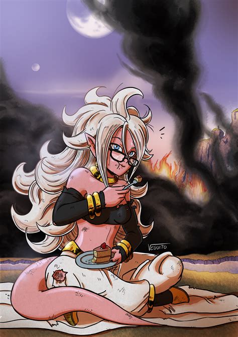 Android 21 4k 8k hd dragon ball wallpaper. Wallpaper : Dragon Ball FighterZ, Android 21, fire ...