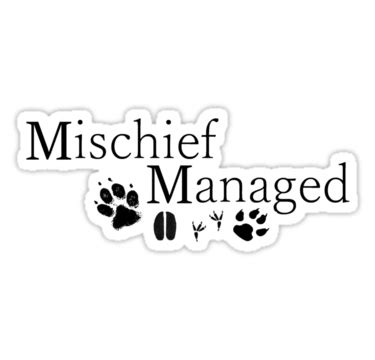 Mischief Managed by Maikeee | Mischief managed, Mischief, Harry potter merch