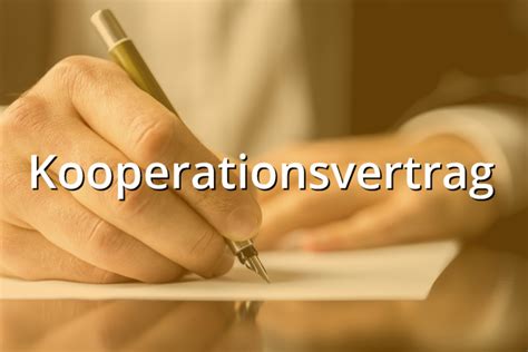 Empfangen, sofern diese andere quelle sie nicht aufgrund eines verstoßes gegen diese kooperationsvereinbarung oder eine andere. Kooperationsvertrag Muster - Musterix