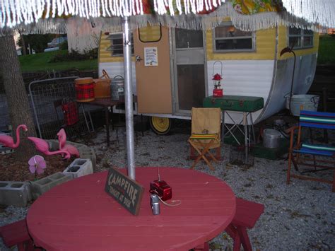 A trailer park swingers party. Nancy's Vintage Trailers: Campfire Tonight at The Vintage ...