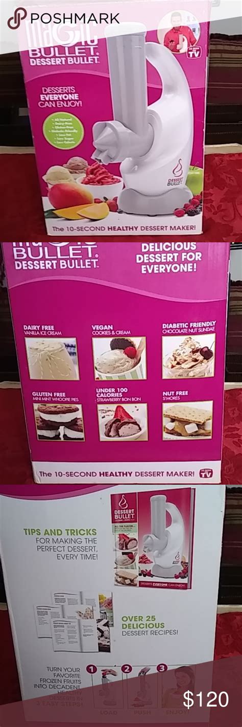 Magic bullet dessert bullet blender,for complete product details, click here : Magic Bullet, Dessert Bullet Great for Holiday frozen ...