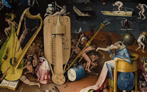 As the title suggests it is an homage to (but also argument with) hieronymous bosch. Take a Virtual Tour of Hieronymus Bosch's Bewildering ...