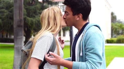 Best match | most recent. Kissing Prank - SEXY College Girls - YouTube
