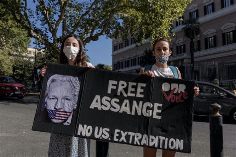 The mural, collateral crucifixion, is a defence of press freedom. UK blocks Assange extradition due to suicide risk, poor US ...