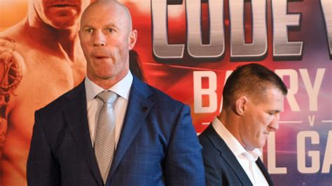 Edit tapology wikis about fighters, bouts, events and more. Barry Hall, Paul Gallen: Pair trade sledges ahead of ...