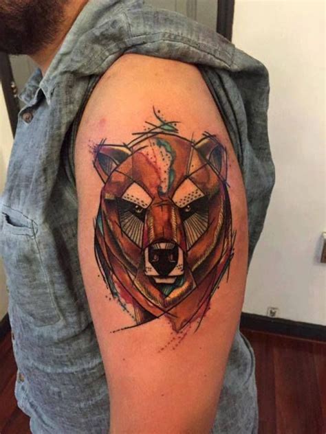 Najlepsze tablice użytkownika marcin krajewski. Pin by Marcin Krajewski on tattoo | Bear tattoo designs ...