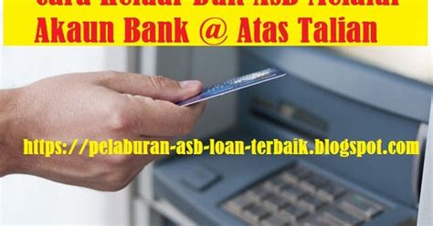 Cara bank in duit ambank. Cara Pengeluaran Duit Asb Melalui Akaun Bank | Asb Loan ...