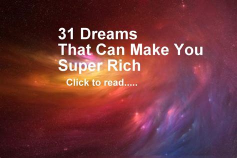 Maybe you would like to learn more about one of these? 31 Dream shows money, wealth & make you rich - lifeinvedas ...