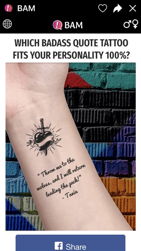 I realized many of these would be fantastic for tattoos, so i thought i would share them with you! Pin by TseK'ehne Rose on My Tatts | Tattoo quotes, Badass ...