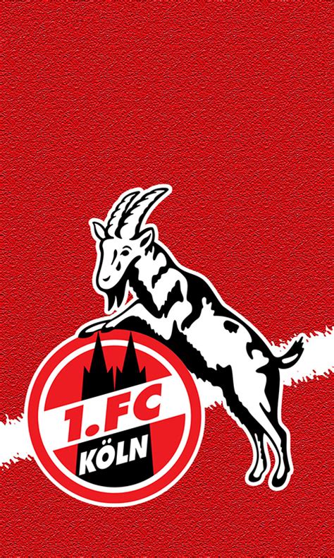 Fc köln wallpaper mit logo. 1. FC Köln 003 - Kostenloses Handy Hintergrundbild