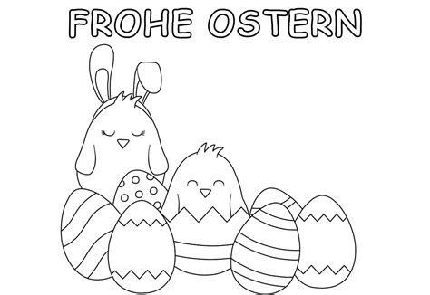 Mandalas zu ostern mit dem osterhasen und ostereiern. Kostenlose Ausmalbilder Osterhase Vorlage Zum Ausdrucken ...