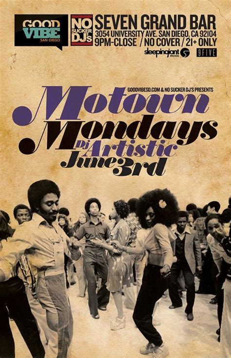Posting daily about marketing music, free promotion tips. Motown promo poster | Desenhos, Musica