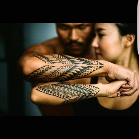 Strength, family, love, and wisdom are the most common ideals meant to be illustrated by such tribal armbands. Couple Tribal Tattoos | Best Tattoo Ideas Gallery