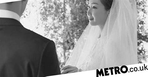 Paju, gyeonggi province, south korea. Choi Ji-woo wedding dress is stunning as she marries ...