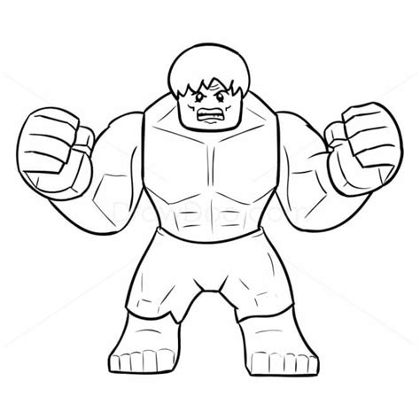 Lego spiderman coloring pages are a great way to get your kids coloring. Lego Hulk Coloring Pages - Free Printable Coloring Pages ...