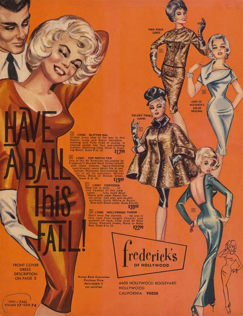 1950's vintage striped buttoned pin up black white dress. Frederick's of Hollywood Catalog 26 - Pin Up Girls ...