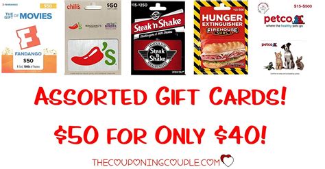 Nov 28, 2017 · fogo de chão: Assorted Gift Cards - $50 Gift Cards for $40! Fandango ...