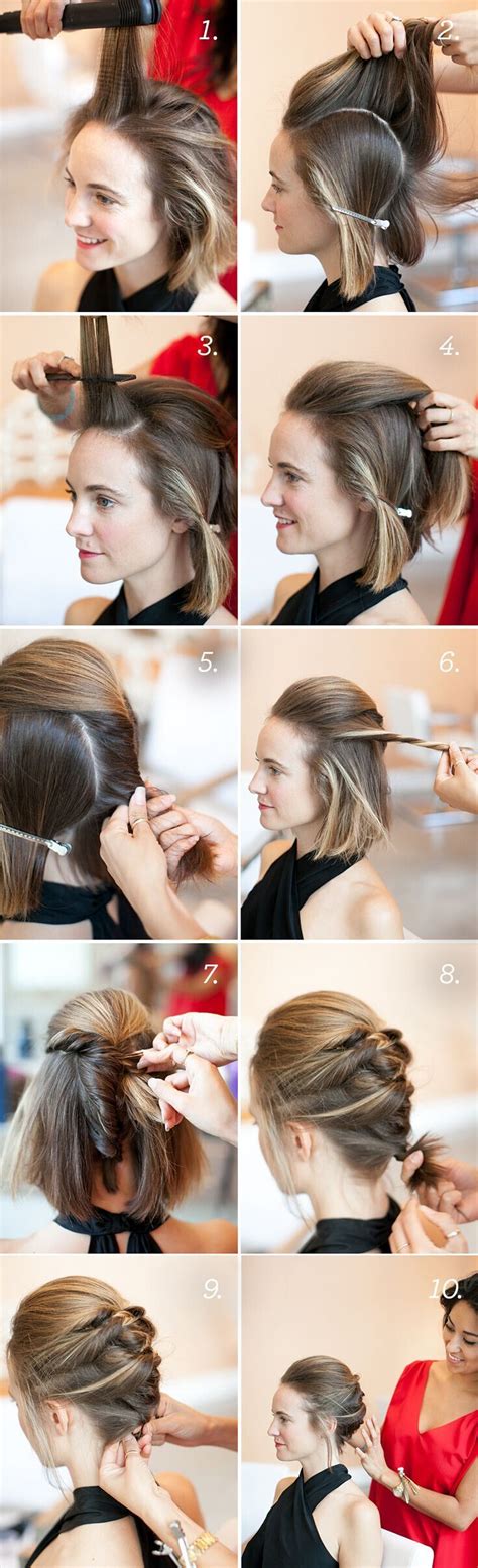 But now you can find several updos for your short hair that you can try out. 22 Gorgeous Braided Updo Hairstyles - Pretty Designs