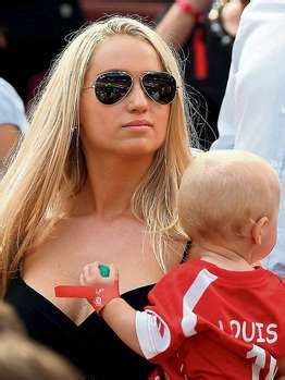 She is married to her husband lukas podolski. World Of Sports: Monika Pulchalski(wife of Lukas Podolski)