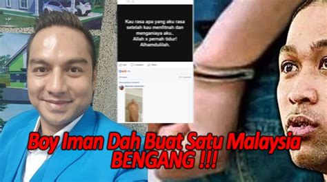 Terkejut boy iman apabila dapat tahu gelaran 'datuk' dia kena tarik balik. PANAS ! Ini Hinaan Boy Iman Buat Yusuf Azmi Lepas Dapat ...