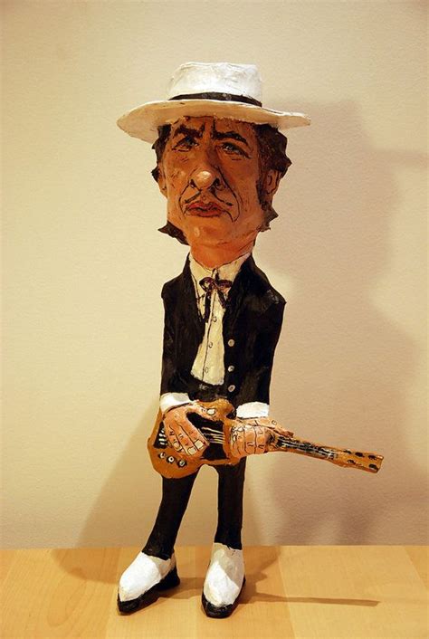 Bob dylan will play intimate venues over the course of his april 2020 tour of japan. Bob Dylan art, Paper mache figure, Bob Dylan gift ...